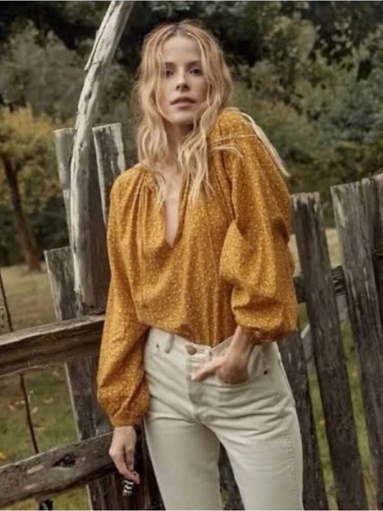 Doen Tops - Doen Floral Blouse - Women Tops